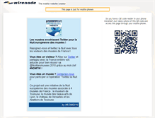 Tablet Screenshot of mobile.blog.nuitdesmusees.culture.fr