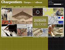 Tablet Screenshot of charpentiers.culture.fr