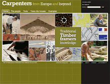 Tablet Screenshot of en.charpentiers.culture.fr
