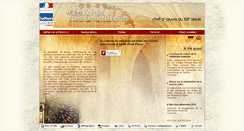 Desktop Screenshot of cathedrale-reims.culture.fr